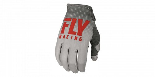 rukavice LITE 2019, FLY RACING - USA (červená/šedá)